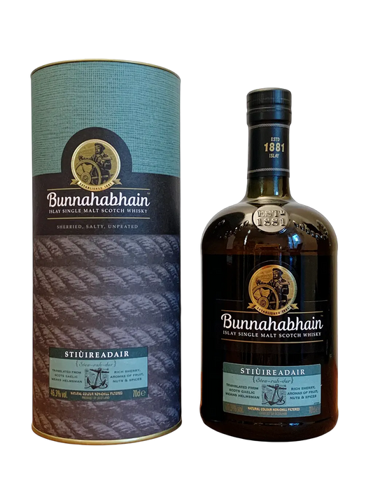 Bunnahabhain Islay Single Malt Scotch Whisky Stiuireadair