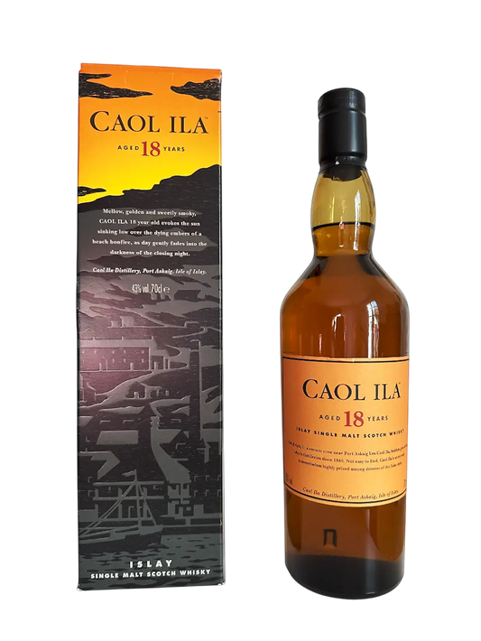 Caol Ila Aged 18 years Islay Single Malt Scotch Whisky