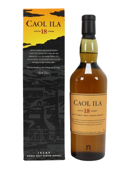 Caol Ila Aged 18 years Islay Single Malt Scotch Whisky