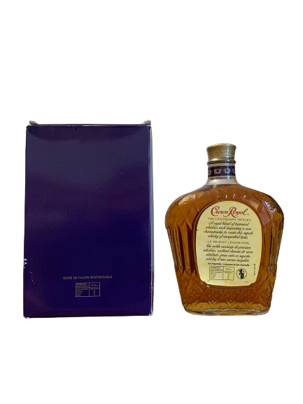 Crown Royal Blended Canadian Whisky Fine de Luxe The Legendary Whisky