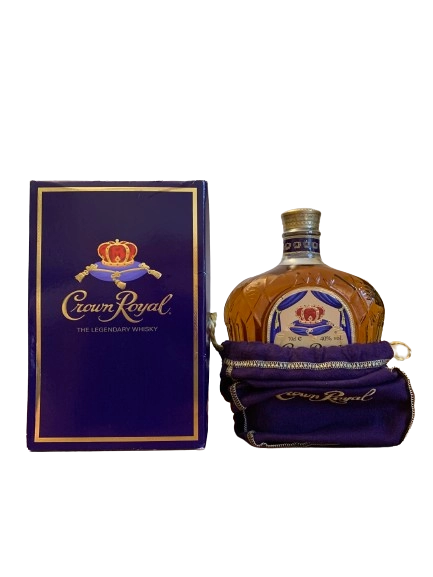 Crown Royal Blended Canadian Whisky Fine de Luxe The Legendary Whisky