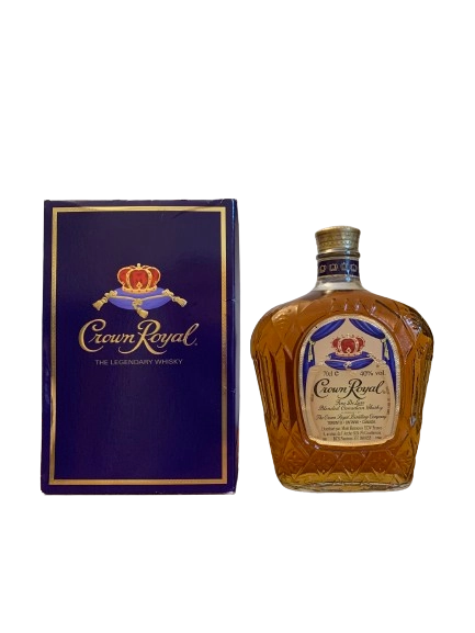 Crown Royal Blended Canadian Whisky Fine de Luxe The Legendary Whisky