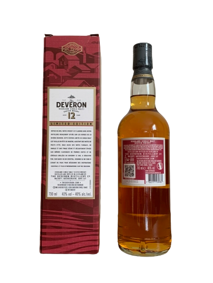 The Deveron Highland Single Malt Scotch Whisky Aged 12 years Limited Edition Finished in Madeira Casks