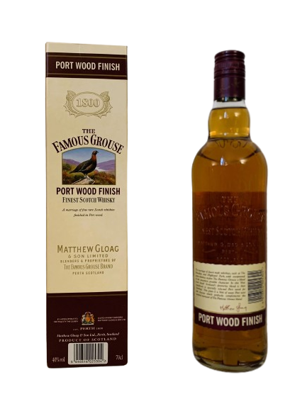 The Famous Grouse Port Wood Finish Finest Scotch Whisky Matthew Gloag & Son Limited