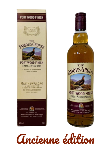 The Famous Grouse Port Wood Finish Finest Scotch Whisky Matthew Gloag & Son Limited