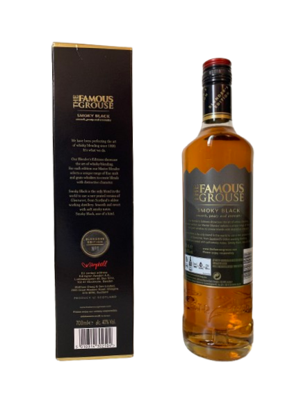The Famous Grouse Smoky Black Blended Scotch Whisky Blender's Edition number 1