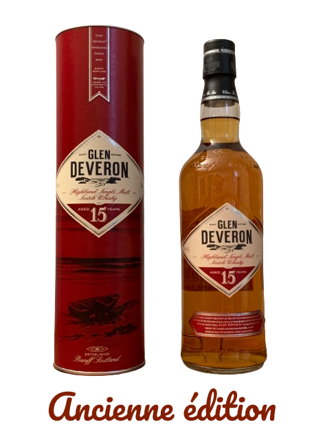 Highland Single Malt Scotch Whisky Glen Deveron 15 ans