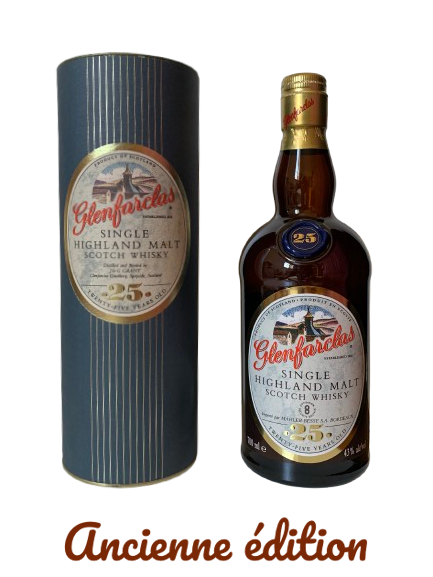 Glenfarclas single Highland malt Scotch whisky 25 years old