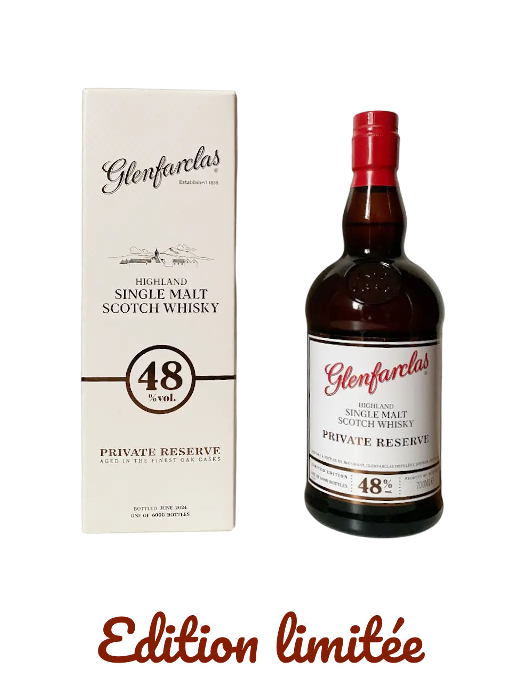 Glenfarclas Highland single malt Scotch whisky Private reserve 2024 48%