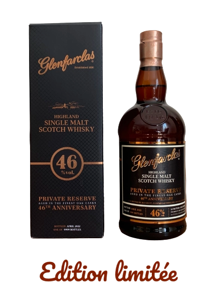 Highland Single Malt Scotch Whisky Glenfarclas Private Reserve 46th Anniversary