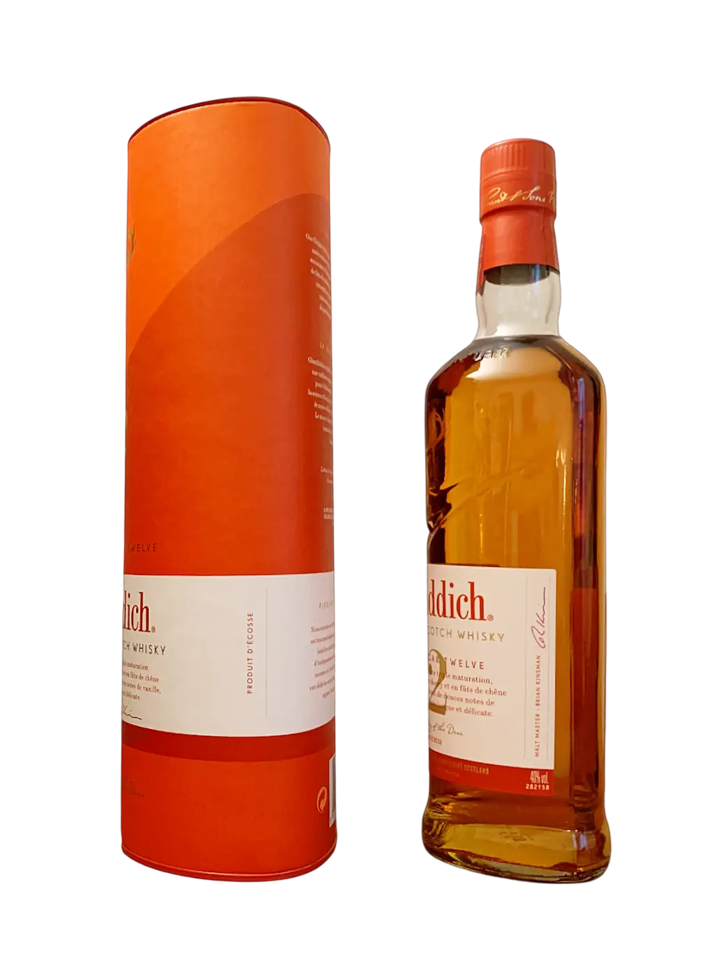 Glenfiddich Single Malt Scotch Whisky Our Triple Oak Twelve 12 ans