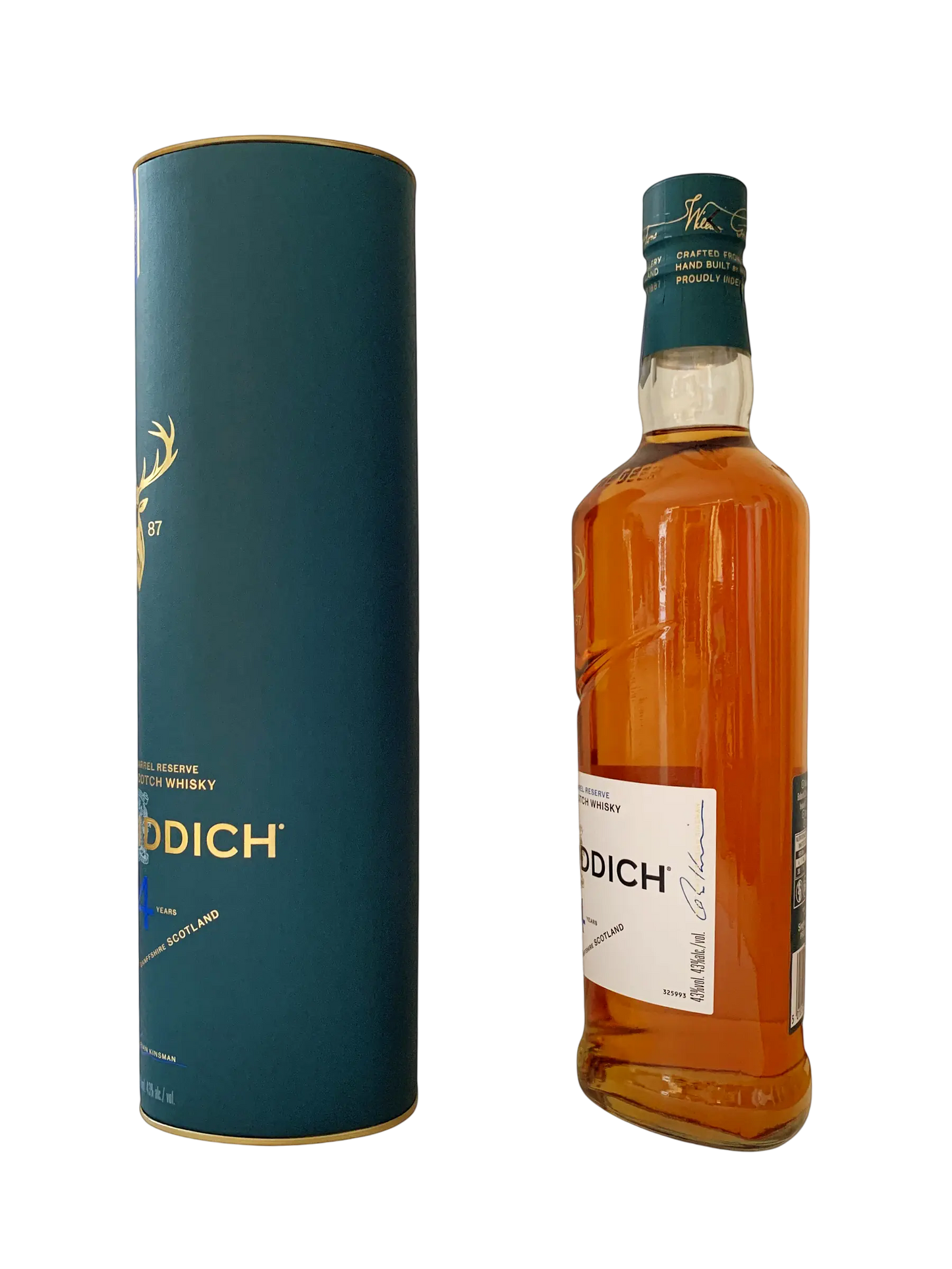 Our Bourbon Barrel Reserve single malt Scotch whisky Glenfiddich aged 14 years