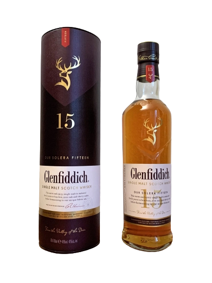 Single Malt Scotch Whisky Glenfiddich Our Solera Fifteen 15 ans