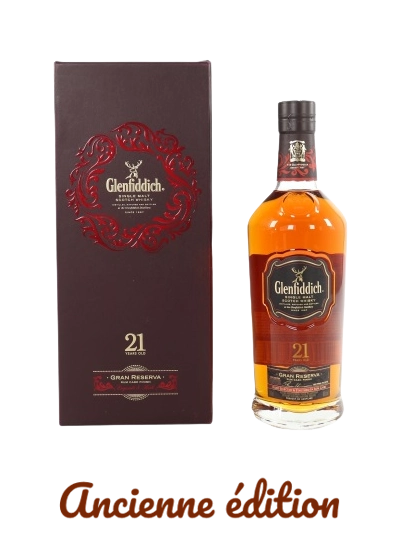 Single Malt Scotch Whisky Glenfiddich 21 years old Gran Reserva Rum Cask Finish