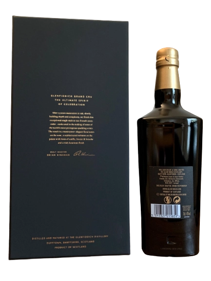 Glenfiddich Grand Cru single malt Scotch whisky cuvée cask finish aged 23 years