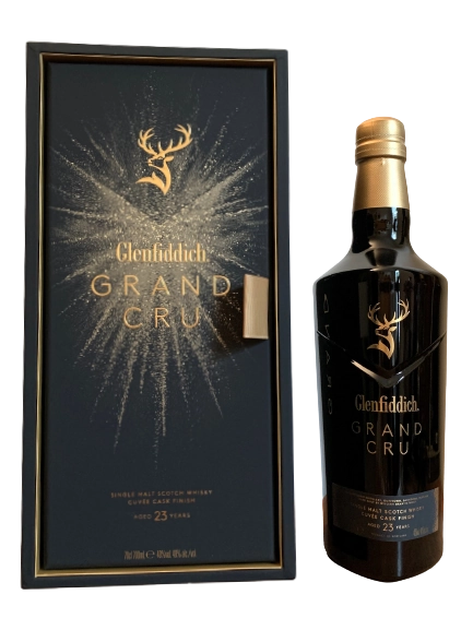 Glenfiddich Grand Cru single malt Scotch whisky cuvée cask finish aged 23 years