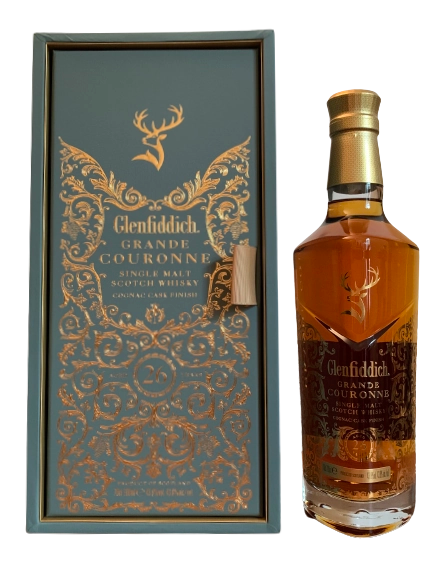 Glenfiddich Single Malt Scotch Whisky Cognac Cask Finish 26 ans Grande Couronne