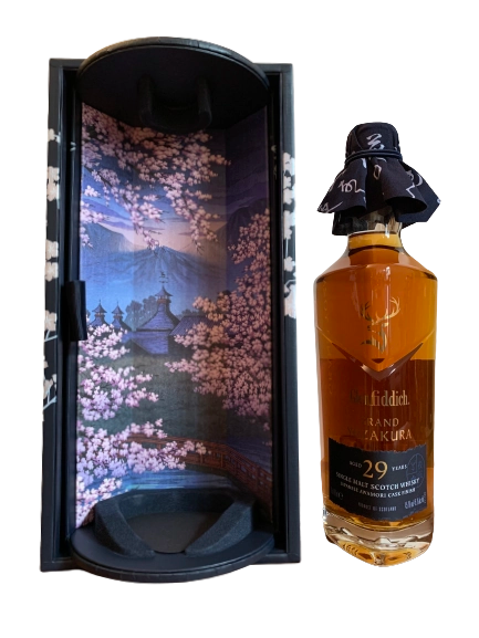 Glenfiddich Grand Yozakura  aged 29 years single malt Scotch whisky Japanese Awamori cask finish