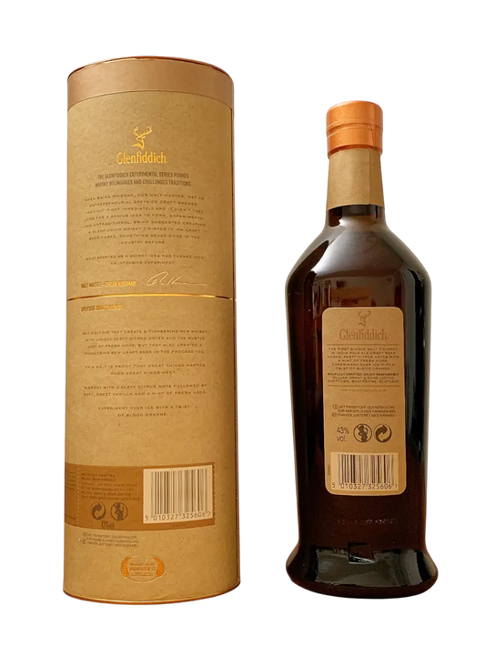 Glenfiddich Single Malt Scotch Whisky Experimental Series IPA India Pale Ale Cask Finish