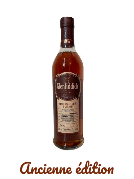 Glenfiddich single malt Scotch whisky Malt Master's Edition double matured in oak and sherry casks Batch 04 2012