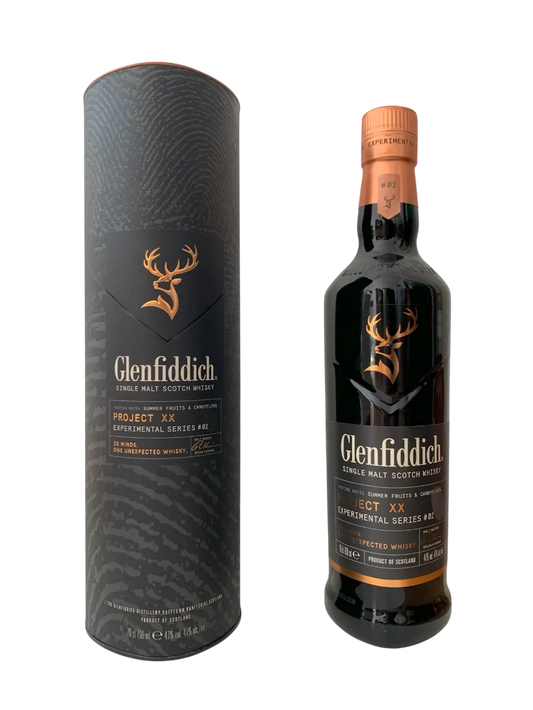 Glenfiddich single malt Scotch whisky Project XX Experimental Series #2