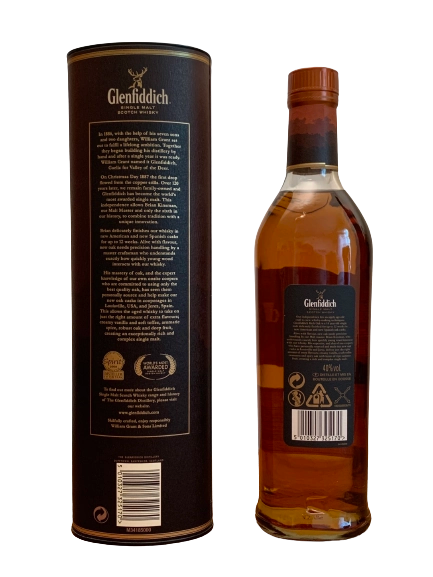 Glenfiddich Single Malt Scotch Whisky Rich Oak 14 years old