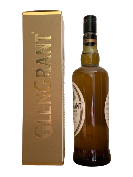 Single Malt Scotch Whisky Glengrant 10 ans distilled in tall slender stills