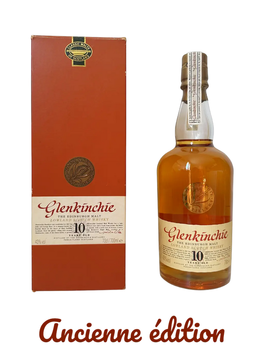 Glenkinchie aged 10 years old Lowland Scotch whisky the Edinburgh malt