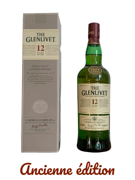 The Glenlivet 12 years of age single malt Scotch whisky