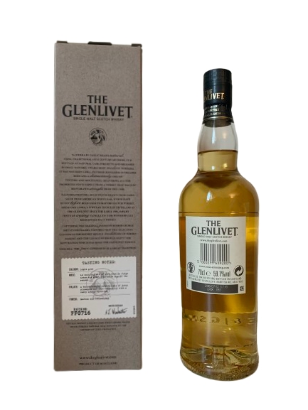 The Glenlivet Nadurra single malt Scotch whisky First Fill Selection Batch FF0716 American white oak casks