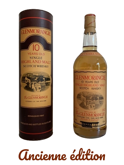 Glenmorangie 10 year old single Highland malt Scotch whisky