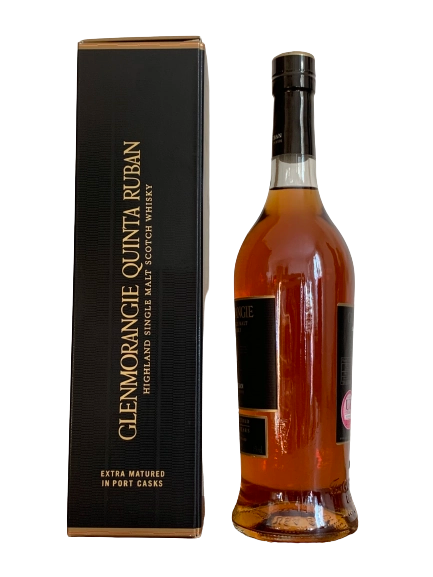 Whisky Single Malt Glenmorangie Extra Matured Port Cask Quinta Ruban 12 ans