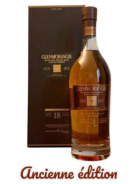 Glenmorangie Highland Single Malt Scotch Whisky 18 ans Extremely Rare