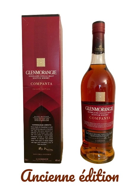 Glenmorangie Highland Single Malt Scotch Whisky Companta Private Edition