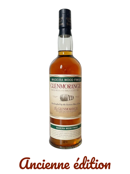 Glenmorangie single Highland malt Scotch whisky Madeira wood finish