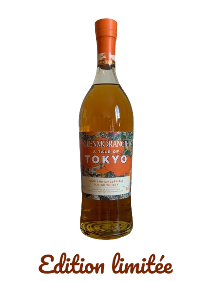 Glenmorangie Highland Single malt Scotch whisky A Tale of Tokyo A marriage of whisky aged in Mizunara, Bourbon and Sherry casks