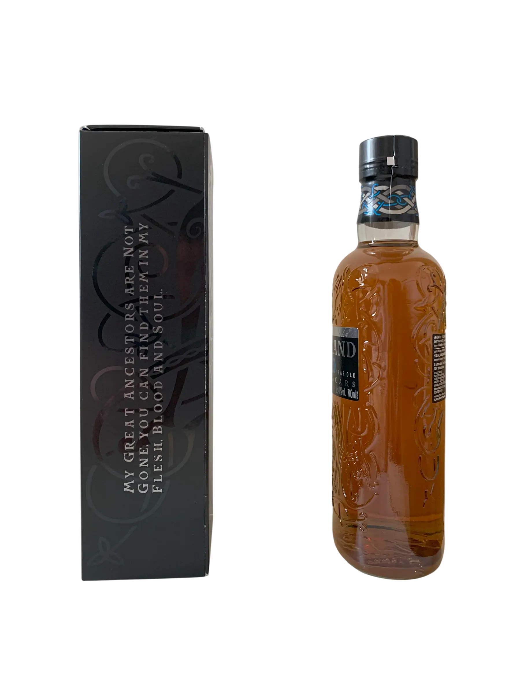 Single Malt Scotch Whisky Highland Park 10 year old Viking Scars