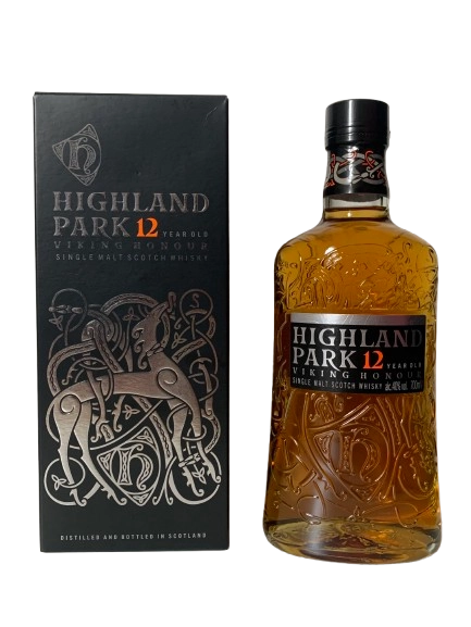 Highland Park single malt Scotch whisky 12 year old Viking Honour