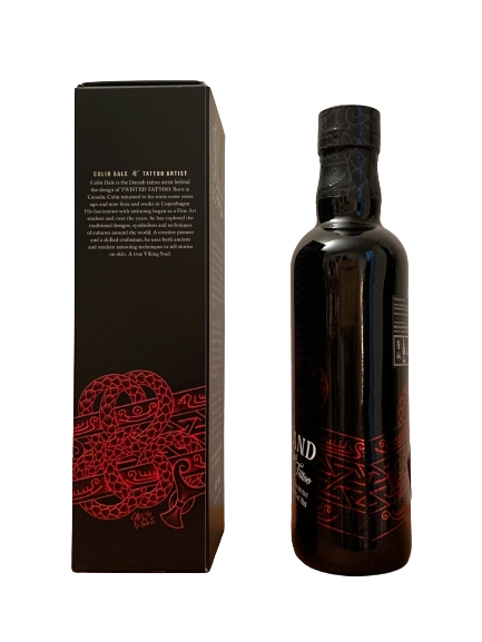 Highland Park Single Malt Scotch Whisky 16 year old Twisted Tattoo Rich and Full Bodied