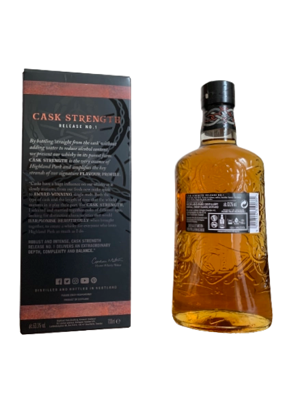 Highland Park Single Malt Scotch Whisky Cask Strength Release n°1 Robust & Intense