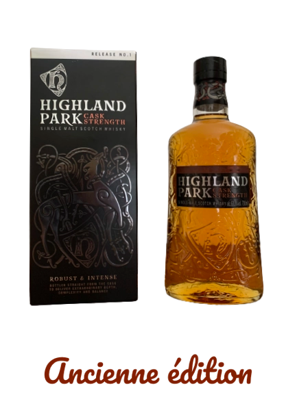 Highland Park Single Malt Scotch Whisky Cask Strength Release n°1 Robust & Intense