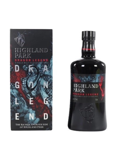 Highland Park Dragon Legend Single Malt Scotch Whisky The Richer Smokier Side of Highland Park