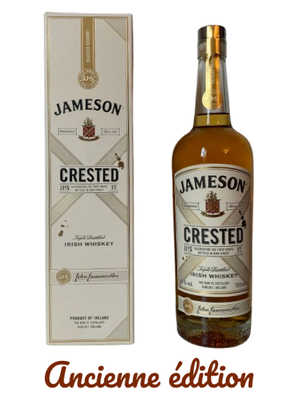 Jameson Crested Triple distilled Irish whiskey