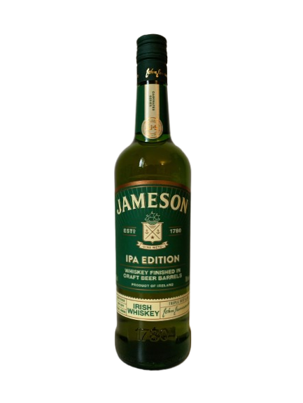 Jameson IPA Edition whiskey finished in craft beer barrels