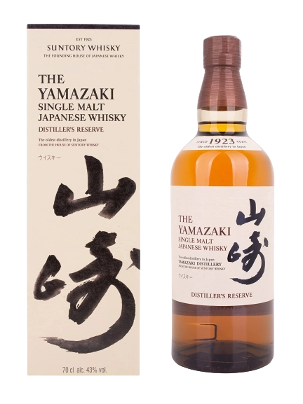 Suntory Whisky Yamazaki Single Malt Japanese Whisky Distillers Reserve