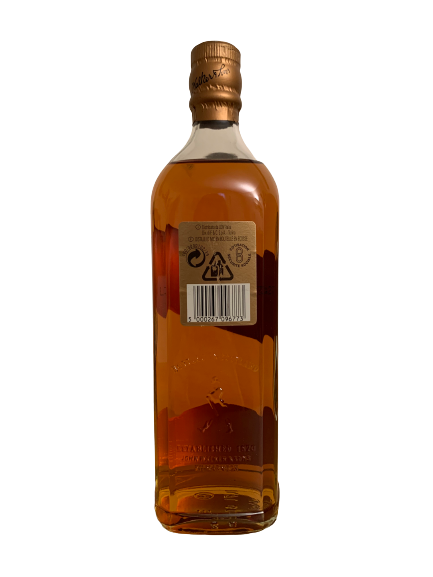 Johnnie Walker Gold Label Finest Scotch whisky aged 18 years. A specially selected blend of rare and aged whiskies.