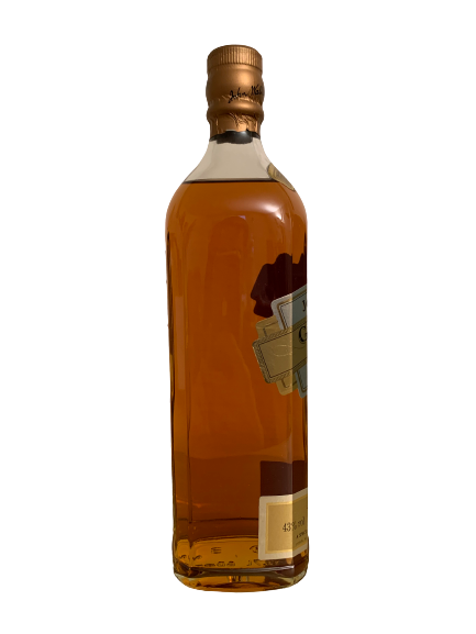 Johnnie Walker Gold Label Finest Scotch whisky aged 18 years. A specially selected blend of rare and aged whiskies.