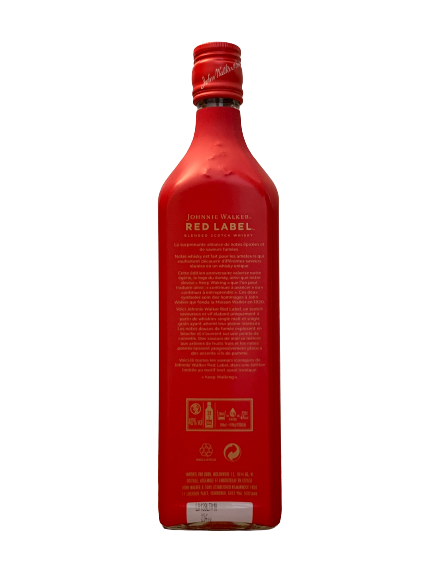 Johnnie Walker Blended Scotch Whisky Red Label 200 years limited edition design