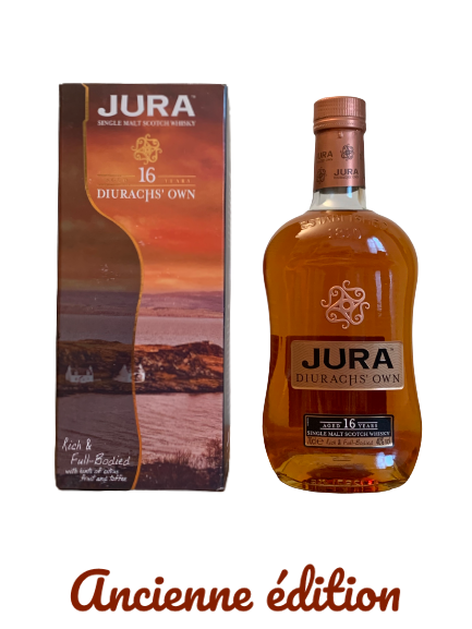 Jura Single Malt Scotch Whisky Aged 16 years Diurachs' Own Rich and full bodied