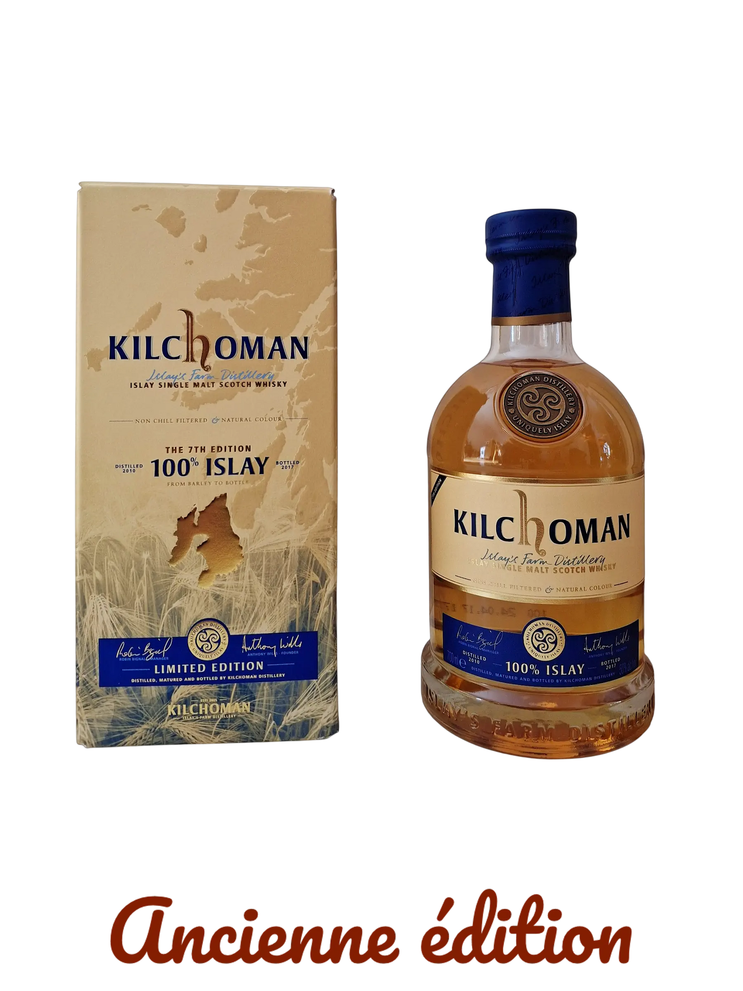 Kilchoman Islay farm distillery Islay single malt Scotch whisky The 7th Edition 100% Islay